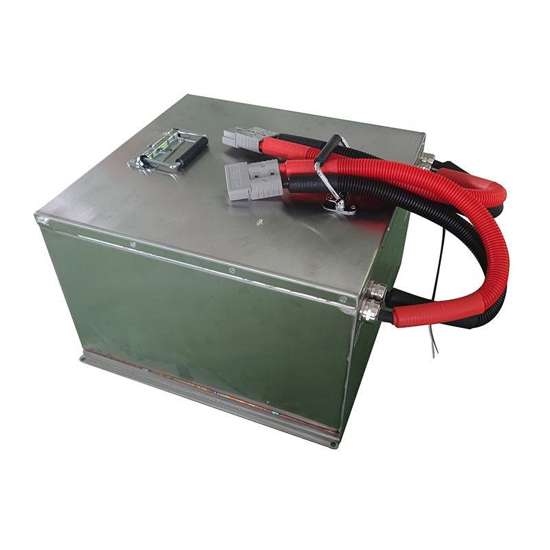 Tempo di ricarica breve Batteria per carrelli elevatori agli ioni di litio da 48 V per applicazioni diverse e peso leggero di 12 kg