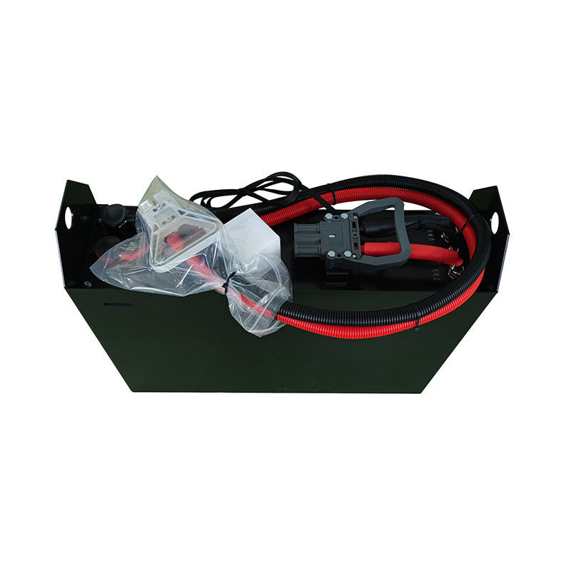25Batteria elettrica per carrelli elevatori a 6V di dimensioni compatte 645x200x560 mm per l'industria
