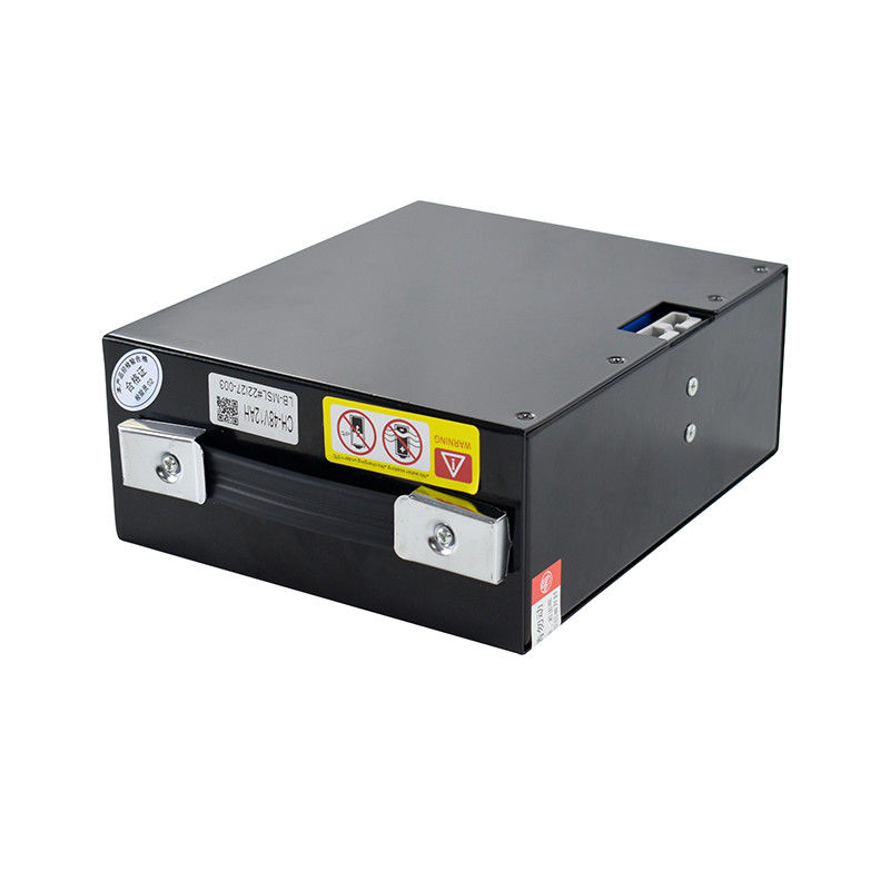 188*85.5*215.5mm Dimensioni 48 Volt Batteria per carrelli elevatori agli ioni di litio con capacità 10AH