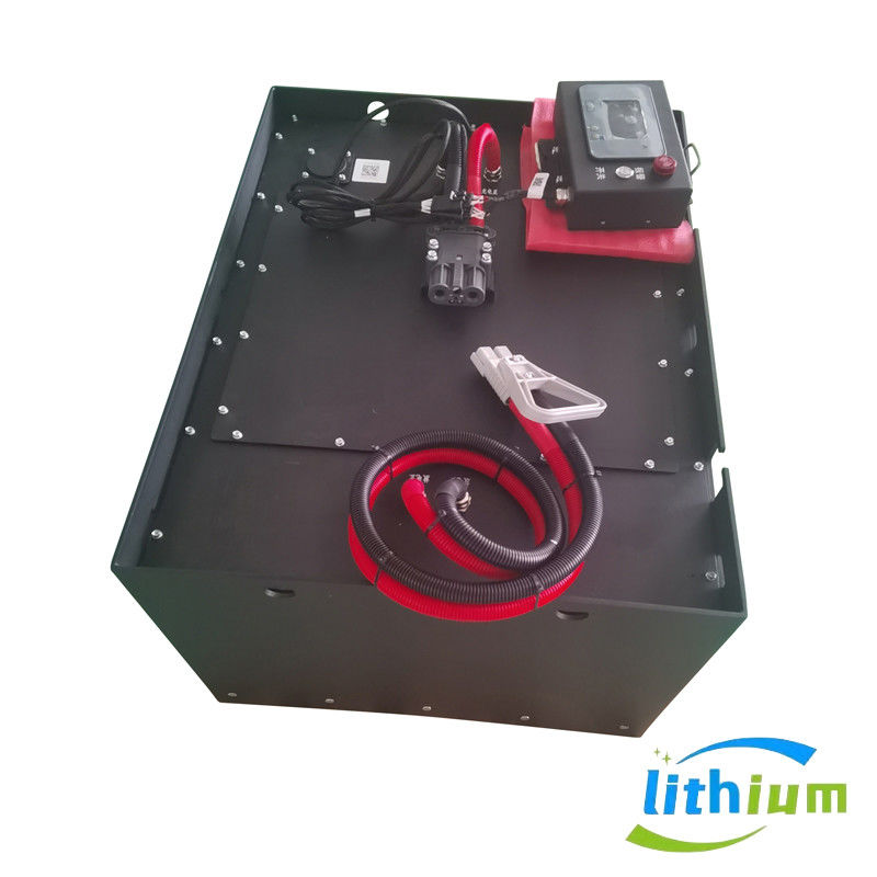 51.2V 346ah Batteria di forklift in ferro al litio con batterie di stoccaggio caricabatterie 830X630X465mm