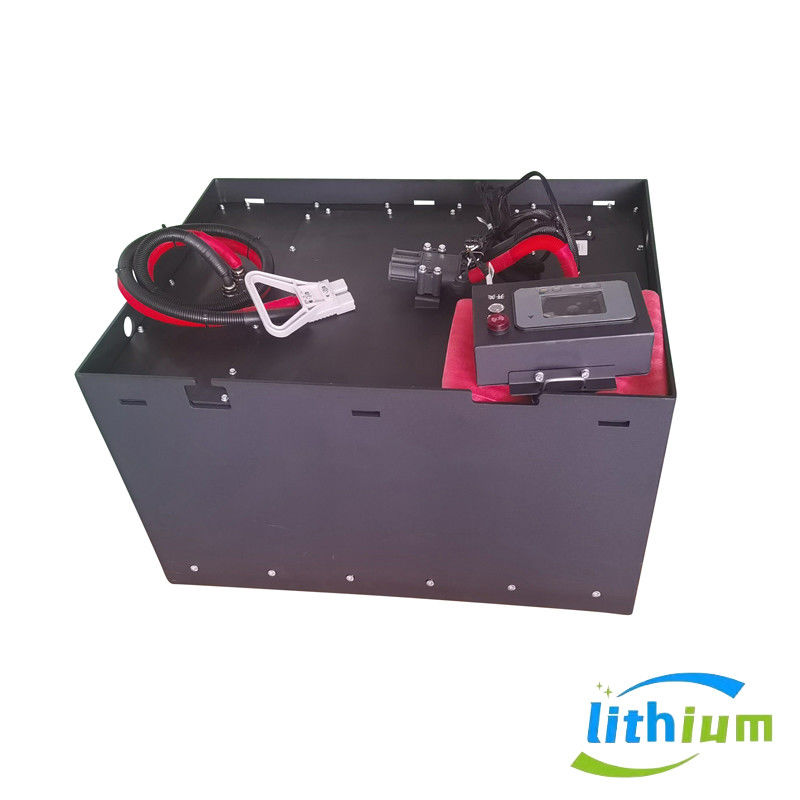51.2V 346ah Batteria di forklift in ferro al litio con batterie di stoccaggio caricabatterie 830X630X465mm
