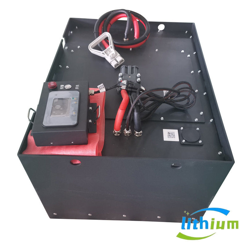51.2V 346ah Batteria di forklift in ferro al litio con batterie di stoccaggio caricabatterie 830X630X465mm