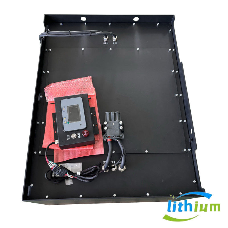 51.2V 460ah Batteria di trazione al litio con pannelli solari con carrelli elevatori Nichiyu