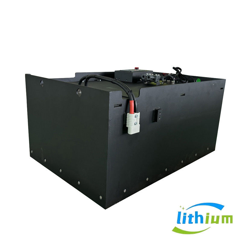 51.2V 346ah batteria al litio ferro fosfato con carrello elevatore marca Nichiyu 970X660X470mm