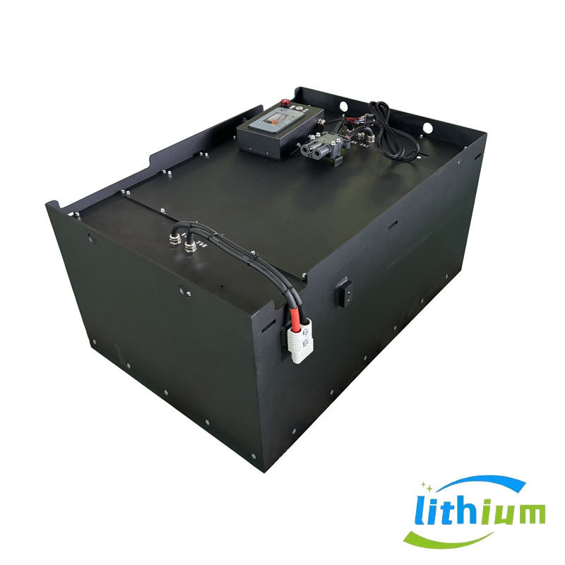 51.2V 346ah batteria al litio ferro fosfato con carrello elevatore marca Nichiyu 970X660X470mm