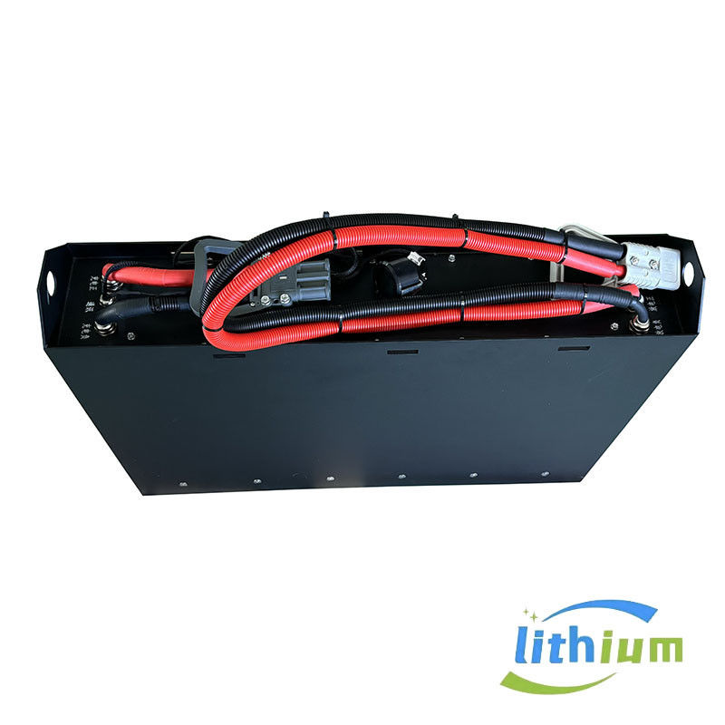 Cina Nuova tecnologia Batteria ricaricabile LiFePO4 per carrelli elevatori di marca coreana con Bluetooth