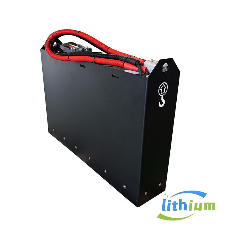 Cina Nuova tecnologia Batteria ricaricabile LiFePO4 per carrelli elevatori di marca coreana con Bluetooth