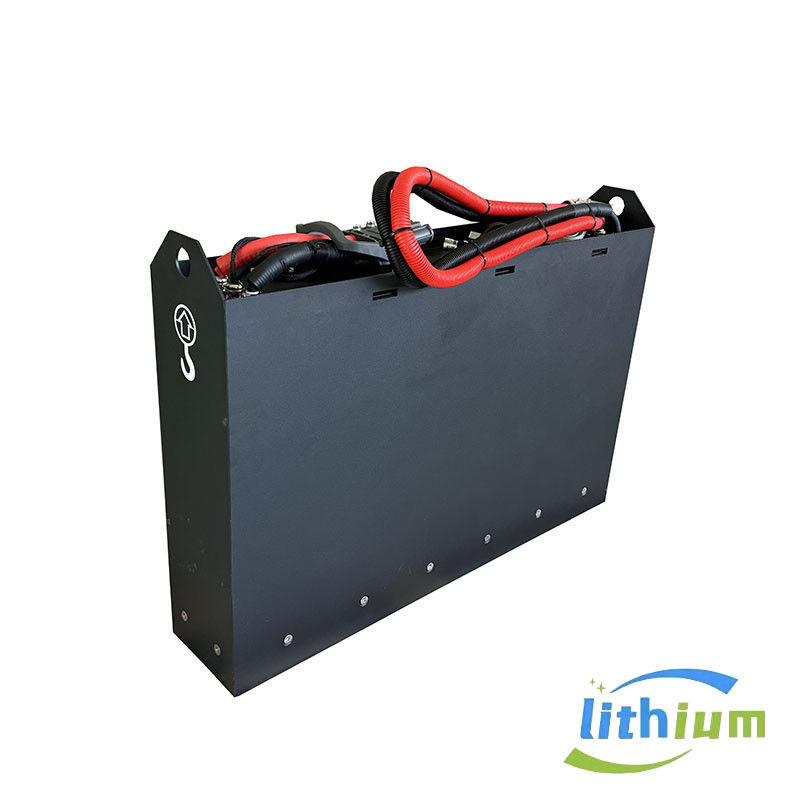 Cina Nuova tecnologia Batteria ricaricabile LiFePO4 per carrelli elevatori di marca coreana con Bluetooth