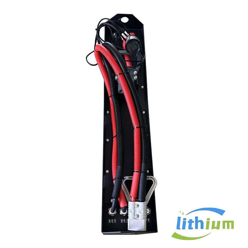 Batteria al litio di alta qualità di marca coreana con carrello elevatore Elesys 25.6V 202ah