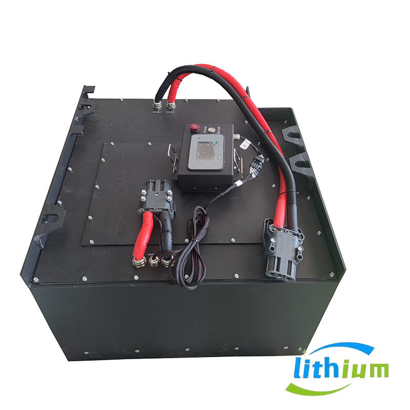 Batteria di ferro di litio da carrello elevatore da 48 V con cella LiFePO4 per auto elettrica pesante