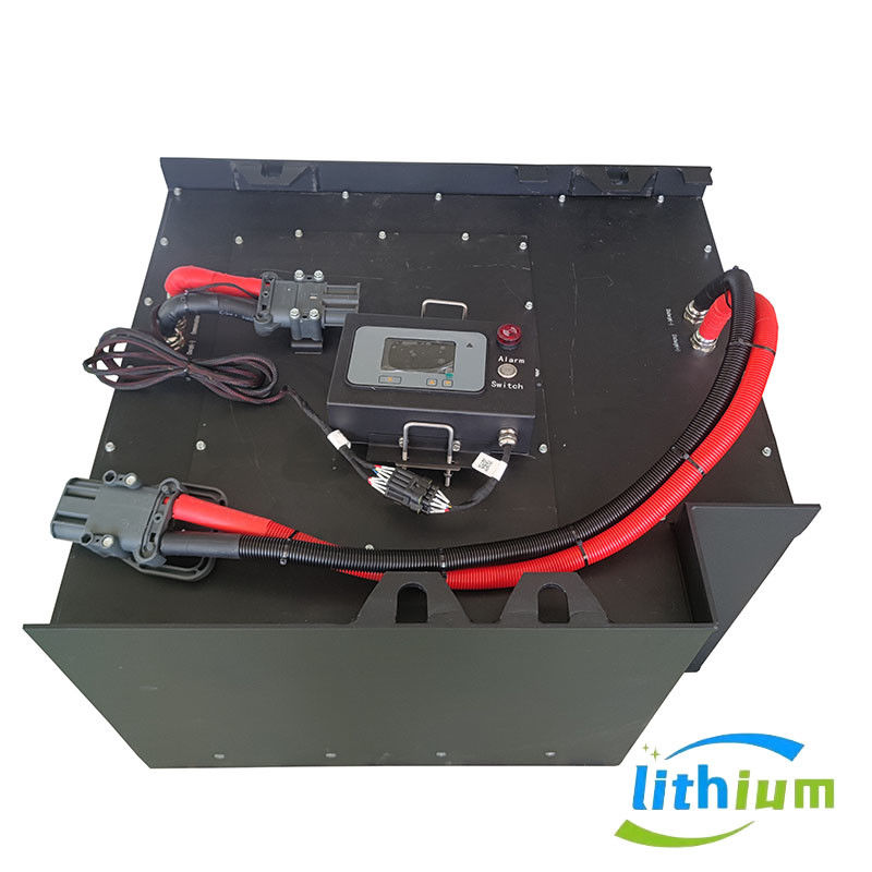 Batteria di ferro di litio da carrello elevatore da 48 V con cella LiFePO4 per auto elettrica pesante