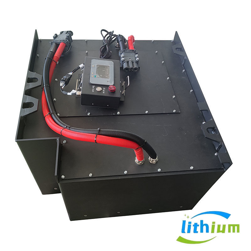Batteria di ferro di litio da carrello elevatore da 48 V con cella LiFePO4 per auto elettrica pesante