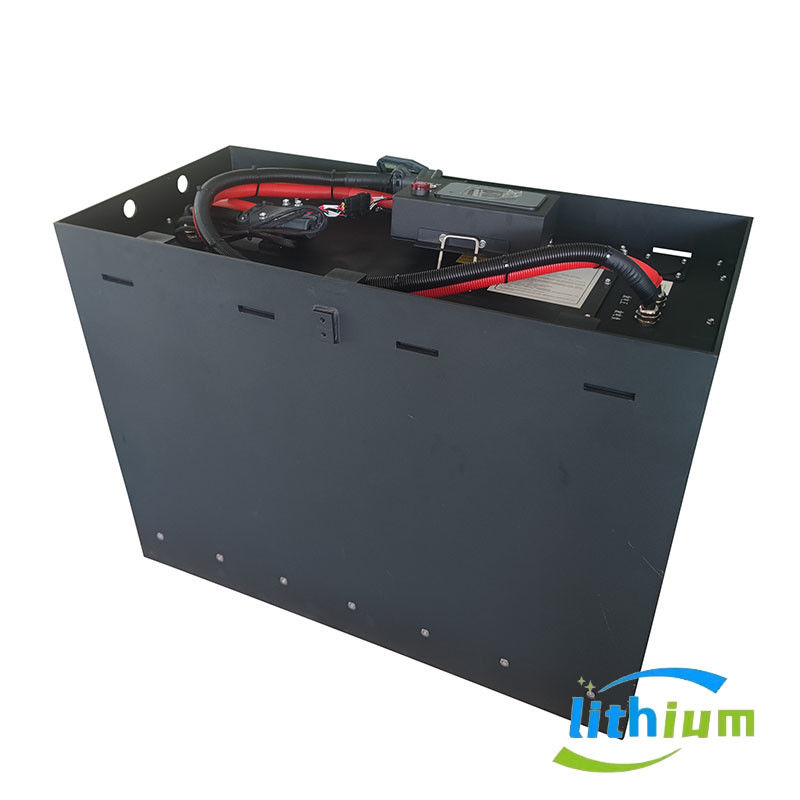 Batteria LiFePO4 per carrelli elevatori da 1 tonnellata a 3 tonnellate, impianti elettrici, attrezzature per la pulizia 4000 cicli
