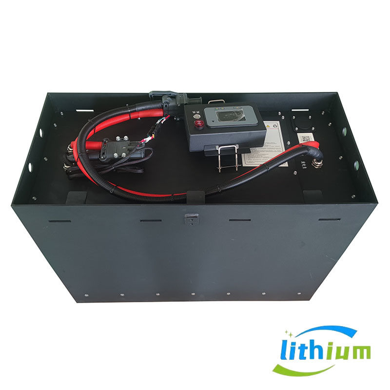 Batteria LiFePO4 per carrelli elevatori da 1 tonnellata a 3 tonnellate, impianti elettrici, attrezzature per la pulizia 4000 cicli