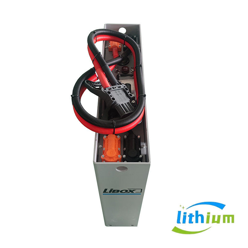 Batteria di sollevamento per forbici a ioni di litio da 24V 160Ah con 4000 cicli per apparecchiature AGV