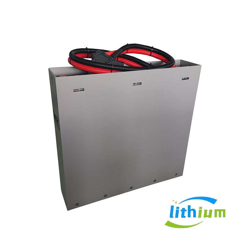 230Ah Lifepo4 batteria agli ioni di litio batteria per carrelli elevatori 24V 25,6V con BMS e caricabatterie