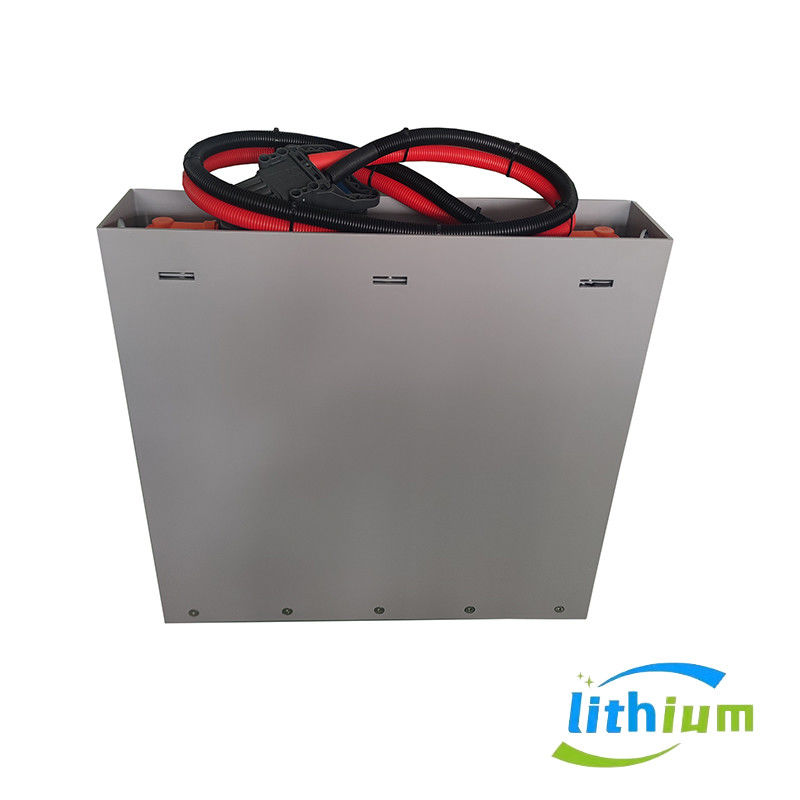230Ah Lifepo4 batteria agli ioni di litio batteria per carrelli elevatori 24V 25,6V con BMS e caricabatterie