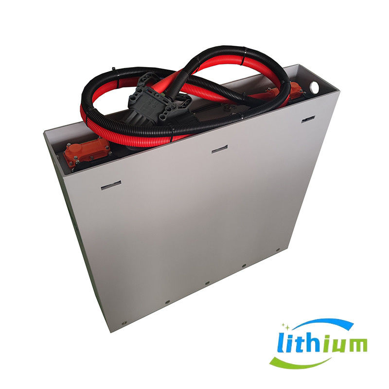 230Ah Lifepo4 batteria agli ioni di litio batteria per carrelli elevatori 24V 25,6V con BMS e caricabatterie