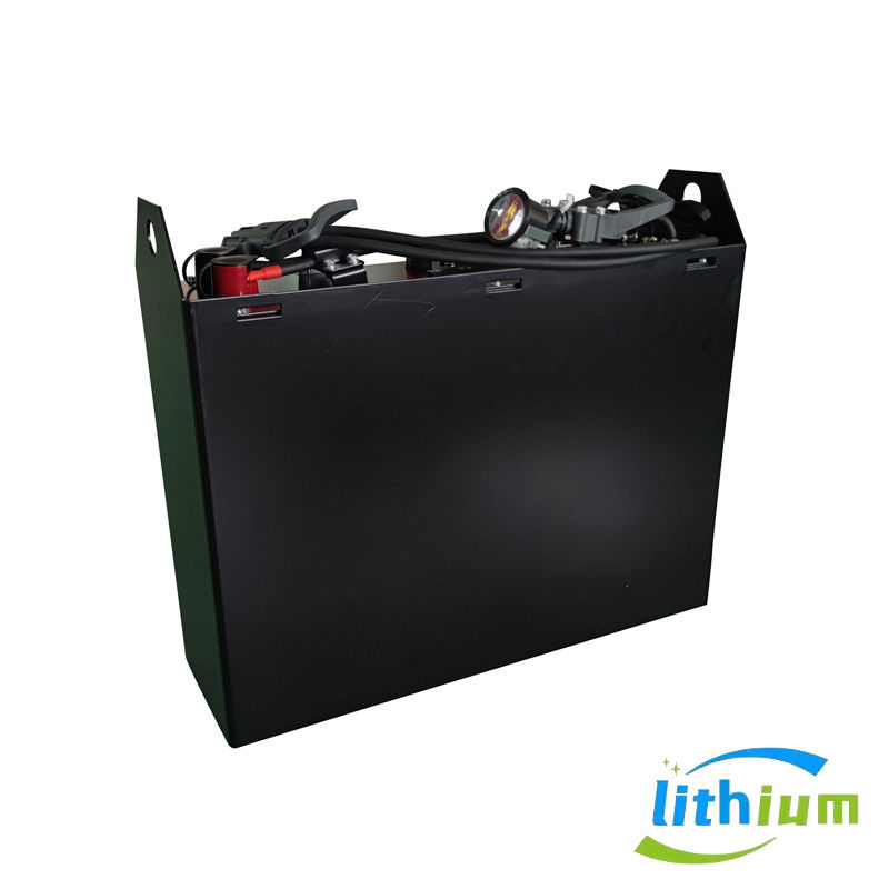Potenza di uscita 25,6V 500kg Batteria nera per camion pesante con lunga durata di ciclo