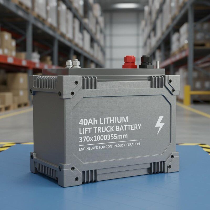Batteria per carrello elevatore al litio da 40 Ah 370100355 mm Progettata per supportare il funzionamento continuo nella movimentazione dei materiali e nella logistica